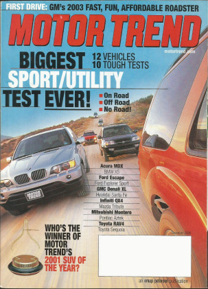 MOTOR TREND 2000 DEC - M3, PROWLER, BULLETT, OPEL
